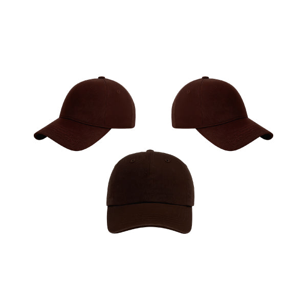 GORRA DE TELA CAFÉ PARA NIÑOS