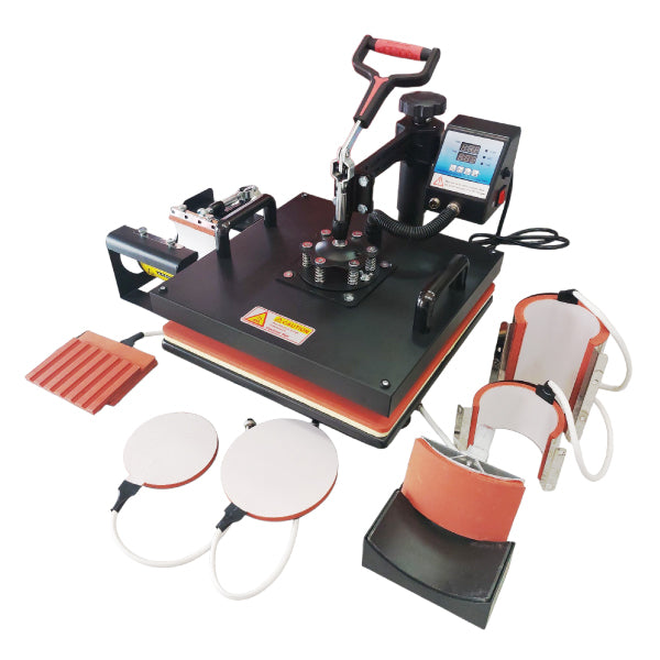 SUBLIMADORA MULTIFUNCIÓN 8 EN 1 CON BANDEJA DESLIZABLE