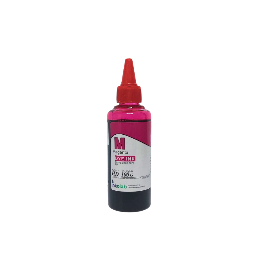 TINTA DYE INKOLAB - 100ML - PARA DOCUMENTOS - COMPATIBLE CON EP