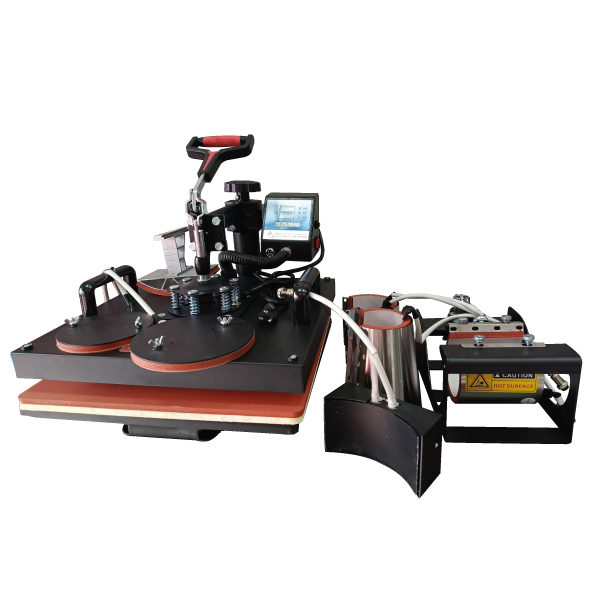 SUBLIMADORA MULTIFUNCIÓN 8 EN 1 REFORZADA CON BANDEJA DESLIZABLE