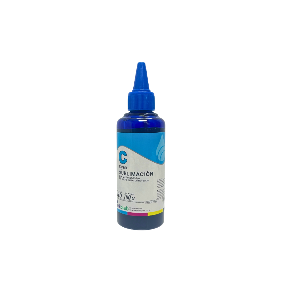 TINTA PREMIER 100 ML DE SUBLIMACIÓN SIN CAJA