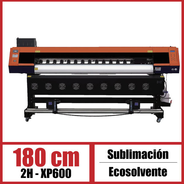 PLOTTER DE IMPRESIÓN SUBLIMATIK 180cm DOBLE XP600 - SUBLIMACION O ECOSOLVENTE