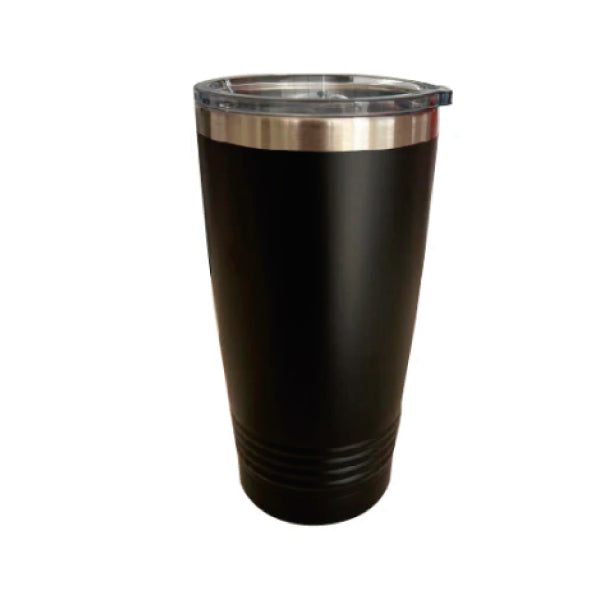 TUMBLER NEGRO MATTE NO SUBLIMABLE BASE CON TEXTURA 20 OZ