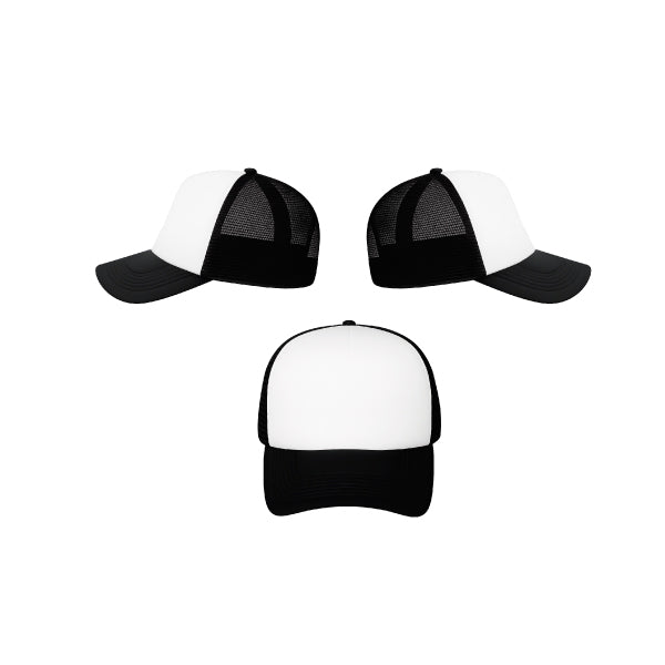 GORRA TOM NIÑO COLOR NEGRO FRENTE BLANCO