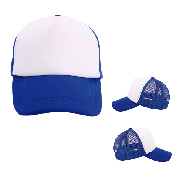GORRA TOM ADULTO COLOR AZUL ELÉCTRICO FRENTE BLANCO