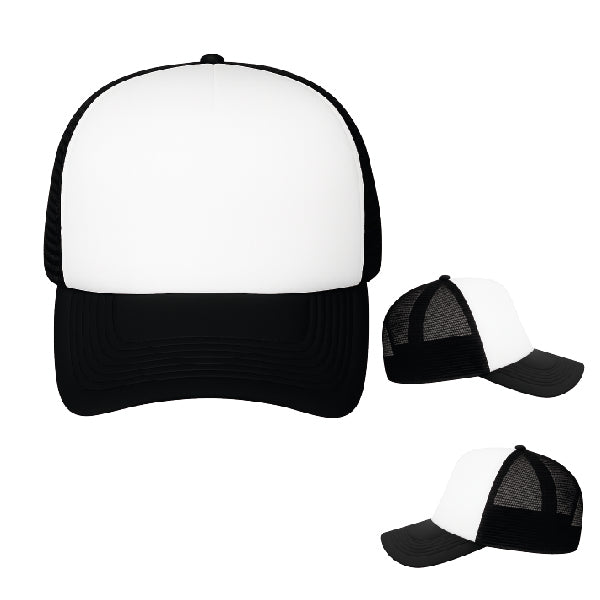 GORRA TOM ADULTO COLOR NEGRO FRENTE BLANCO