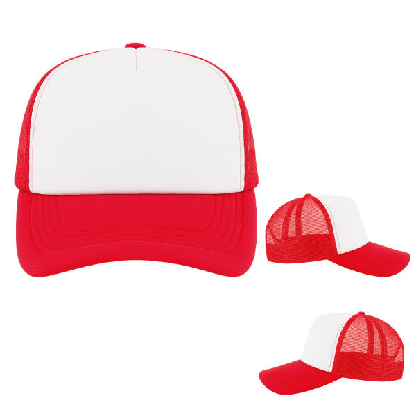 GORRA TOM ADULTO COLOR ROJA FRENTE BLANCO