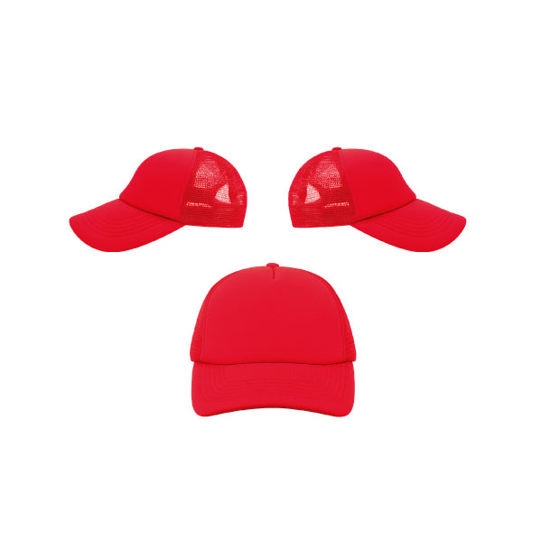 GORRA TOM NIÑO COLOR ROJO ENTERO