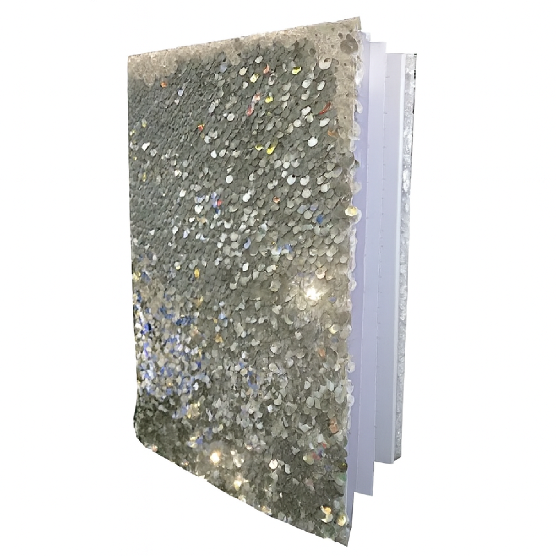 CUADERNO SUBLIMABLE CON LENTEJUELA A5 VARIOS COLORES