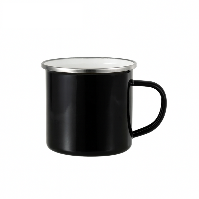 JARRO LOSA NEGRO CONTORNO PLATEADO 11OZ