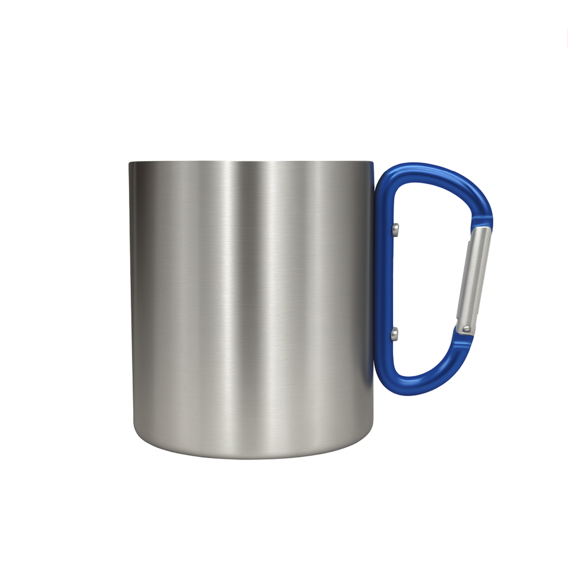 JARRO METÁLICO DE ALUMINIO SUBLIMABLE CON LLAVERO DE COLORES 220ML