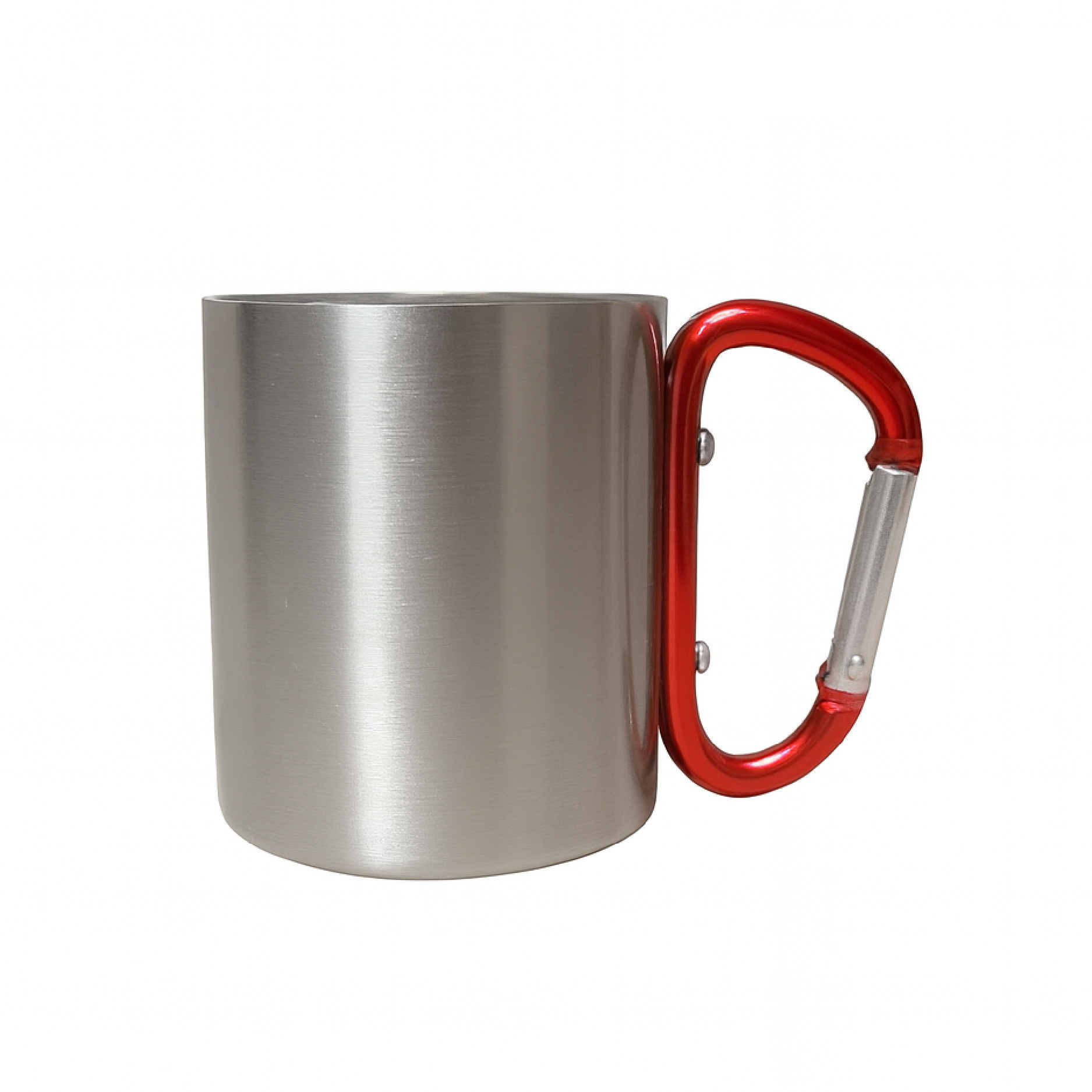 JARRO METÁLICO DE ALUMINIO SUBLIMABLE CON LLAVERO DE COLORES 220ML