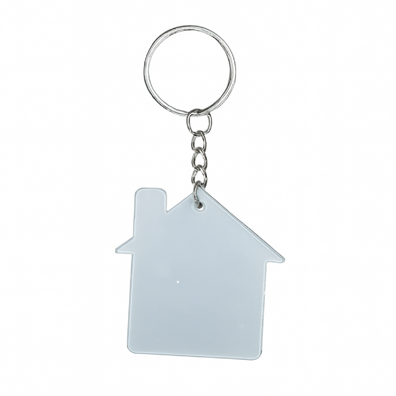 LLAVERO ACRÍLICO TIPO CASA SET X 12