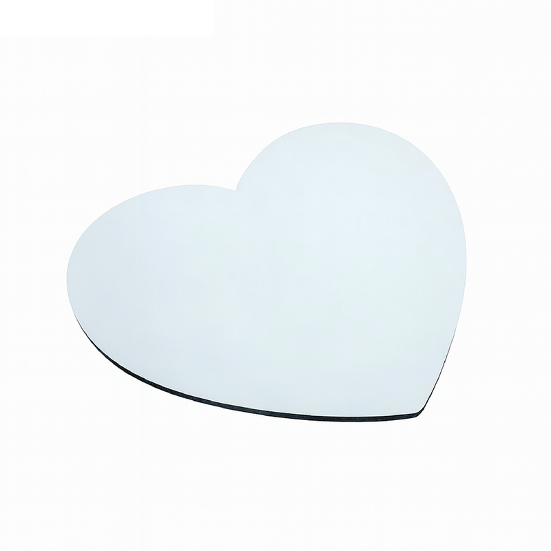 MOUSE PAD CORAZÓN SUBLIMABLE 18 X 24 X 12 CM