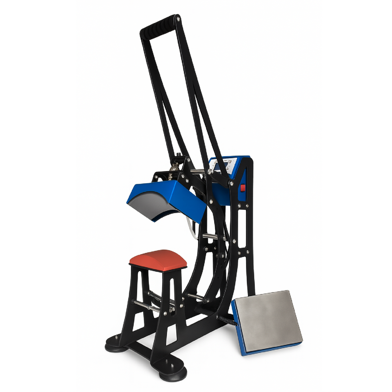 MÁQUINA SUBLIMADORA DE GORRAS 2 EN 1 VERTICAL