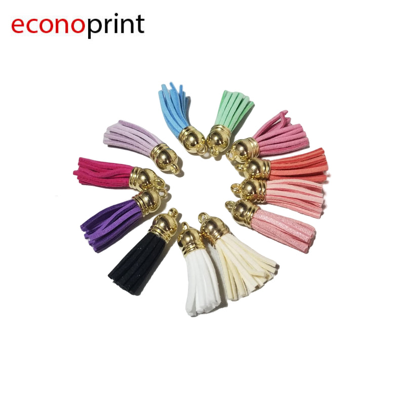 BORLAS PARA LLAVEROS DE COLORES SET X12