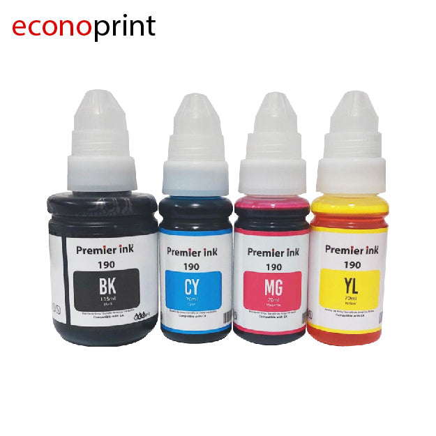 TINTA PREMIER INK GI-190 de 70 Y 130 ML SIN CAJA