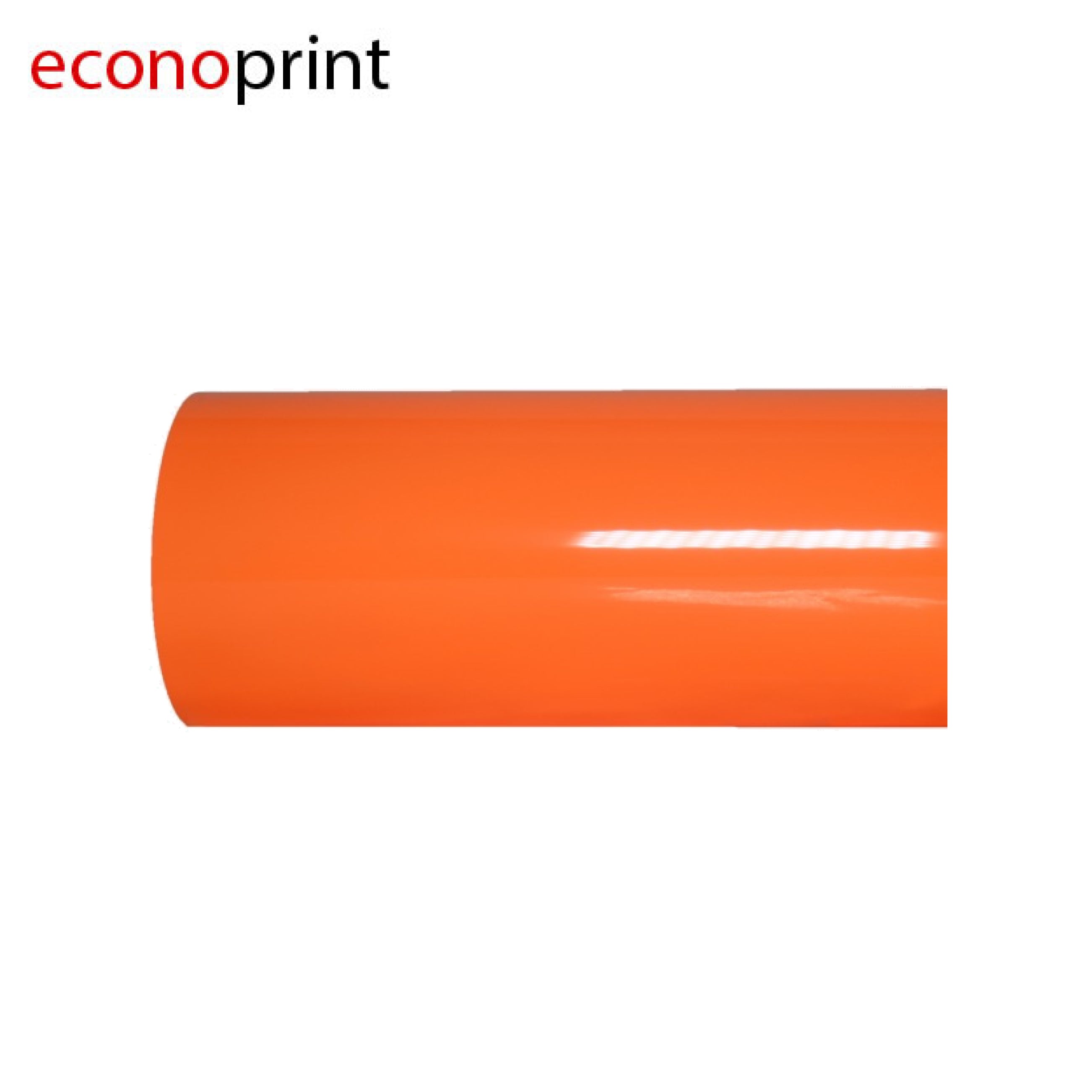 VINIL TEXTIL NARANJA BRILLOSO METRO