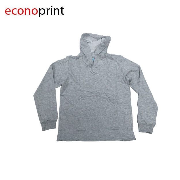 BUZO DE HOMBRE COLOR GRIS CON CAPUCHA