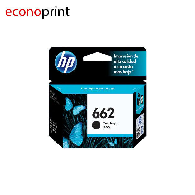 CARTUCHO ORIGINAL HP 662 NEGRO