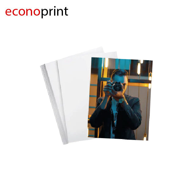 PAPEL FOTOGRÁFICO GLOSSY 4R DE 200G PAQUETE 20 HOJAS