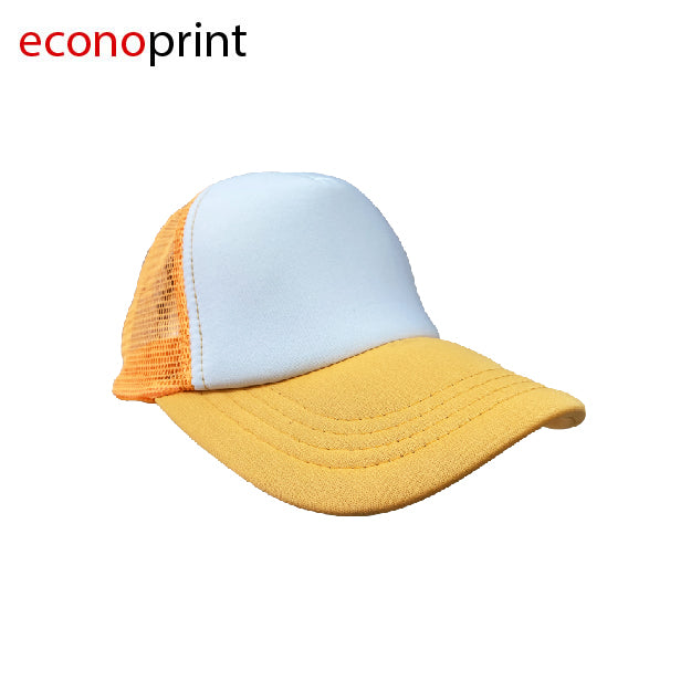 GORRA TOM ADULTO COLOR NARANJA CLARO FRENTE BLANCO