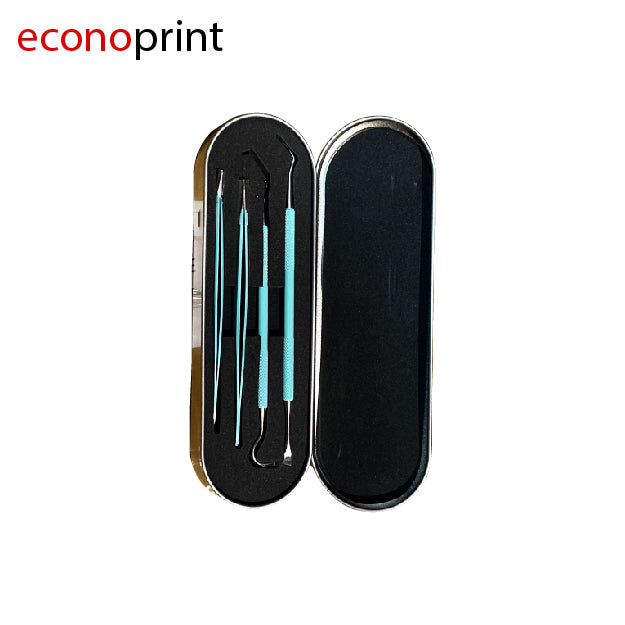 KIT HERRAMIENTA VINIL 4 PCS CON ESTUCHE