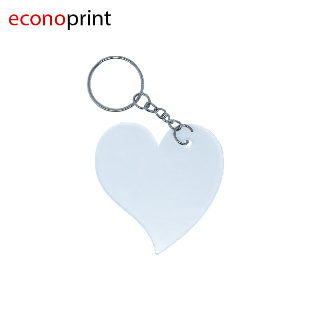 LLAVERO ACRÍLICO CORAZÓN X 12