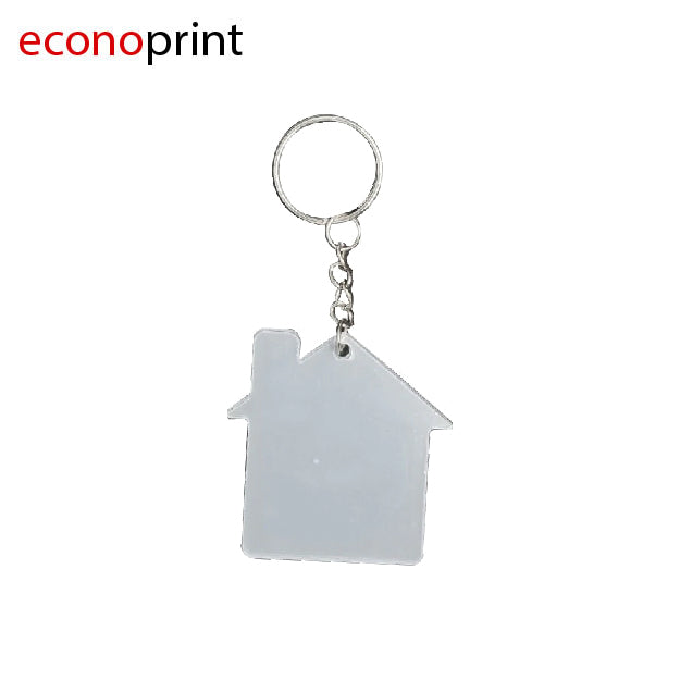 LLAVERO ACRÍLICO TIPO CASA SET X 12