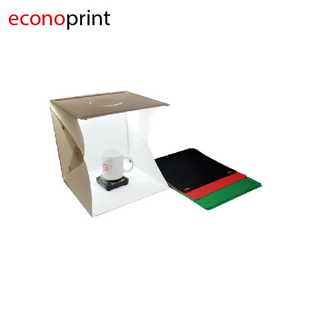 CAJA DE LUZ PLEGABLE PARA FOTOGRAFÍA DE 30 X 30 CM