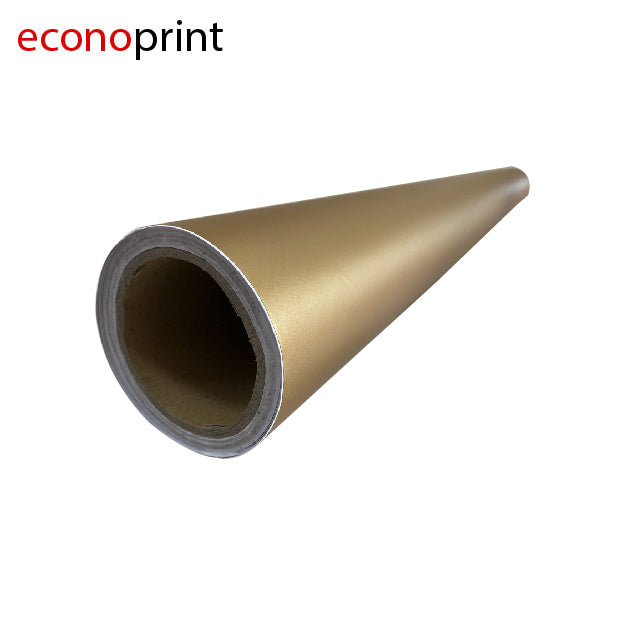 ROLLO VINIL ADHESIVO DORADO MATTE 122CM*25M