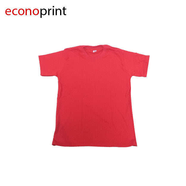 CAMISETA DE CUELLO REDONDO STANDAR COLO ROJO