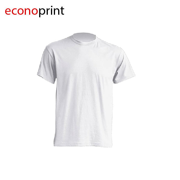 CAMISETA CUELLO REDONDO TALLA XL BLANCO POLYESTER