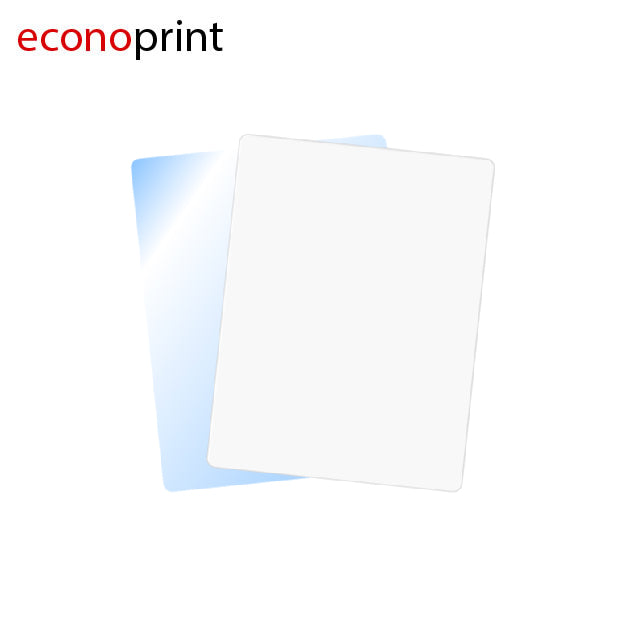 LÁMINA DE ALUMINIO SUBLIMABLE BLANCO 30 X 60 CM