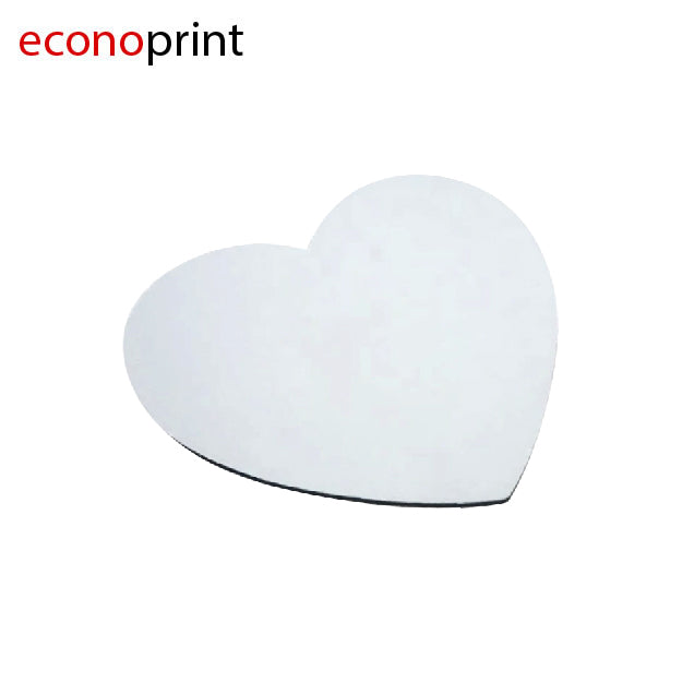 MOUSE PAD CORAZÓN SUBLIMABLE ECONOPRINT GUAYAQUIL ECUADOR Tienda