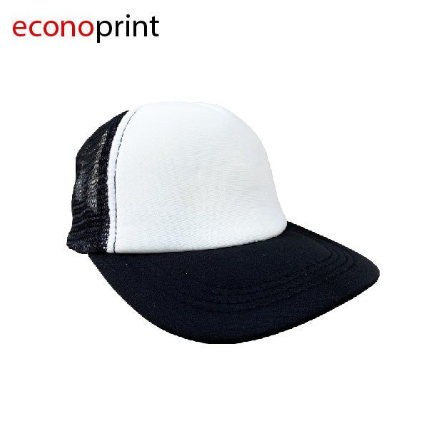 GORRA TOM NIÑO COLOR NEGRO FRENTE BLANCO