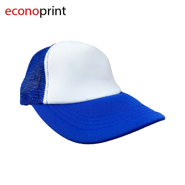 GORRA TOM ADULTO COLOR AZUL ELÉCTRICO FRENTE BLANCO