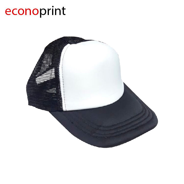 GORRA TOM ADULTO COLOR NEGRO FRENTE BLANCO