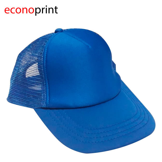 GORRA CAMIONERA TOM AZUL ELÉCTRICO ENTERO