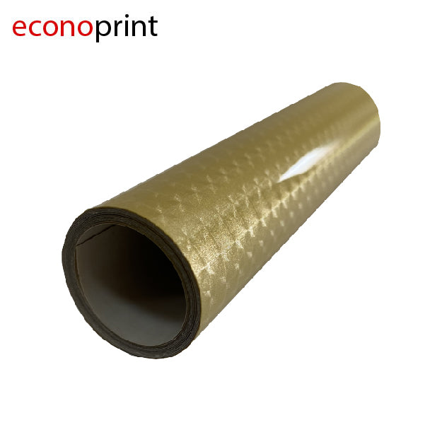 VINIL TEXTIL ITALIANO METALICO DORADO