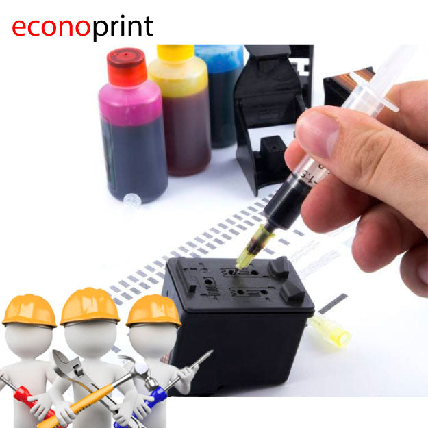 Recarga de cartuchos HP