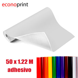 Vinil adhesivo blanco