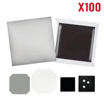BOTON MAGNETICO 50 X 50 MM - SISTEMA OCTÁGONO - SET X 100