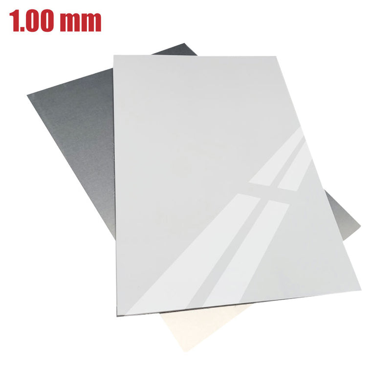 LÁMINA DE ALUMINIO SUBLIMABLE BLANCO 40 x 60 cm - 1.00 mm DE GROSOR