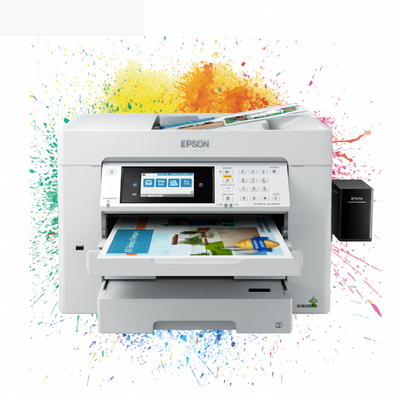 IMPRESORA EPSON WF EC-C7000 ADAPTADA CON TINTA DE SUBLIMACIÓN