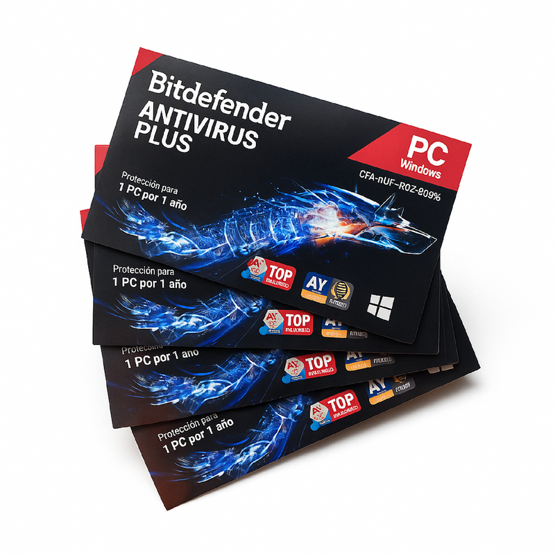 LICENCIA BITDEFENDER ANTIVIRUS PLUS 1 AÑO