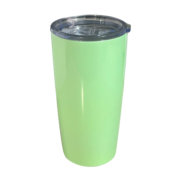 TUMBLER VERDE CLARO BRILLOSO SUBLIMABLE 20 OZ