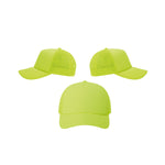 GORRA YIBO NIÑO COLOR AMARILLO NEON CLARO ENTERO