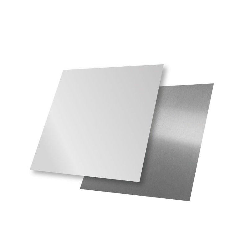 LAMINA DE ALUMINIO SUBLIMABLE BLANCO 20 x 20 CM