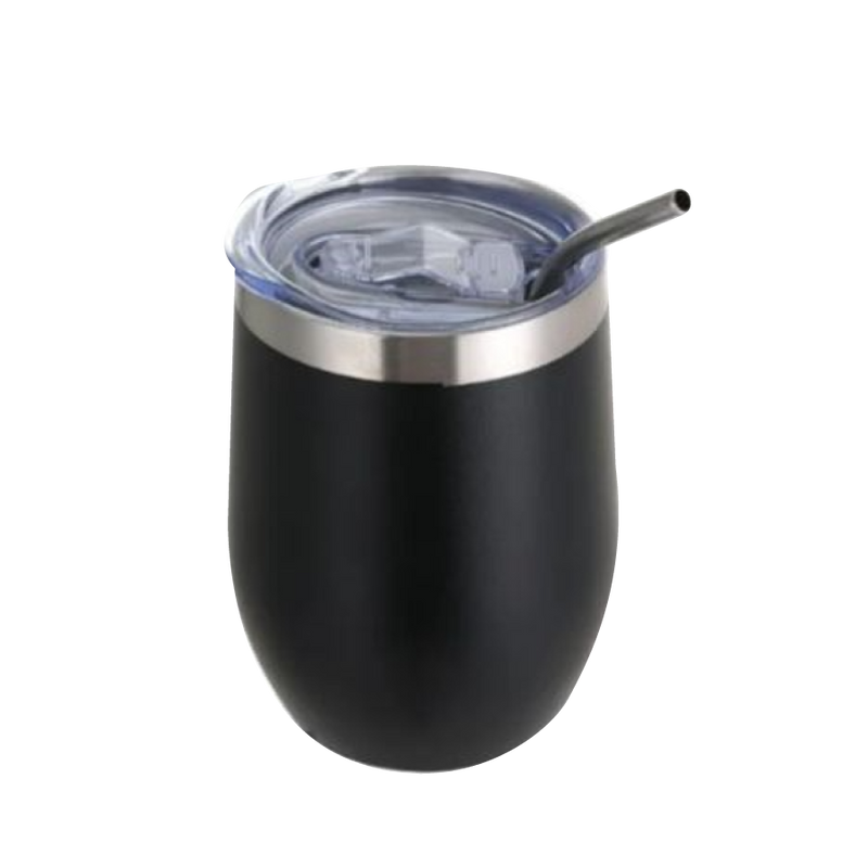 TUMBLER NEGRO MATTE NO SUBLIMABLE 360 ML